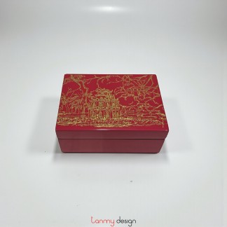 Hộp card sơn mài chữ nhật 7*10cm ( các mẫu )